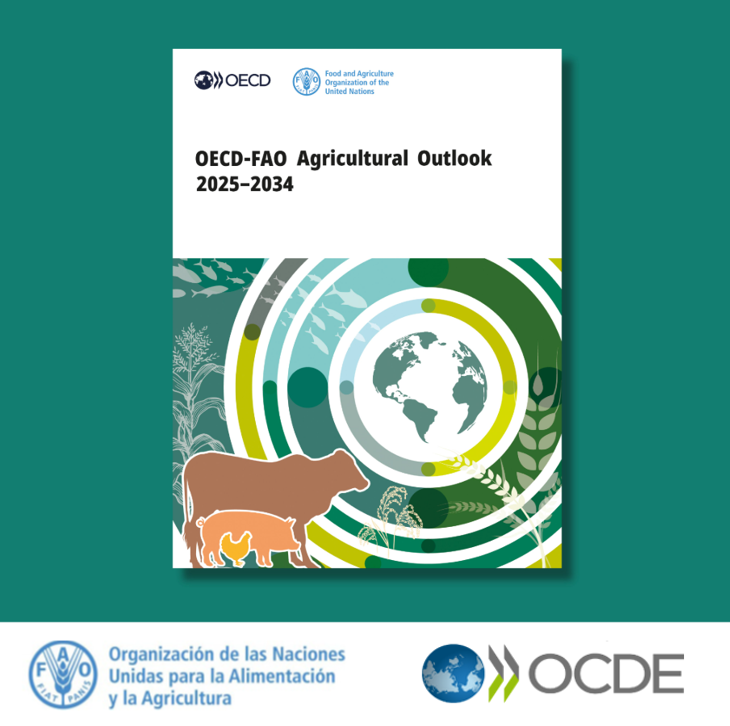 ocdeenespanol's tweet image. 🌍 Las economías emergentes impulsarán el consumo de carne, lácteos y pescado en la próxima década.
🍽️ Pero en países de bajos ingresos, la ingesta seguirá baja: 143 cal vs. 300 recomendadas por la @FAO.
📊 #AgOutlook OCDE-@FAO 2025-2034
🔗 brnw.ch/21wUatS En inglés