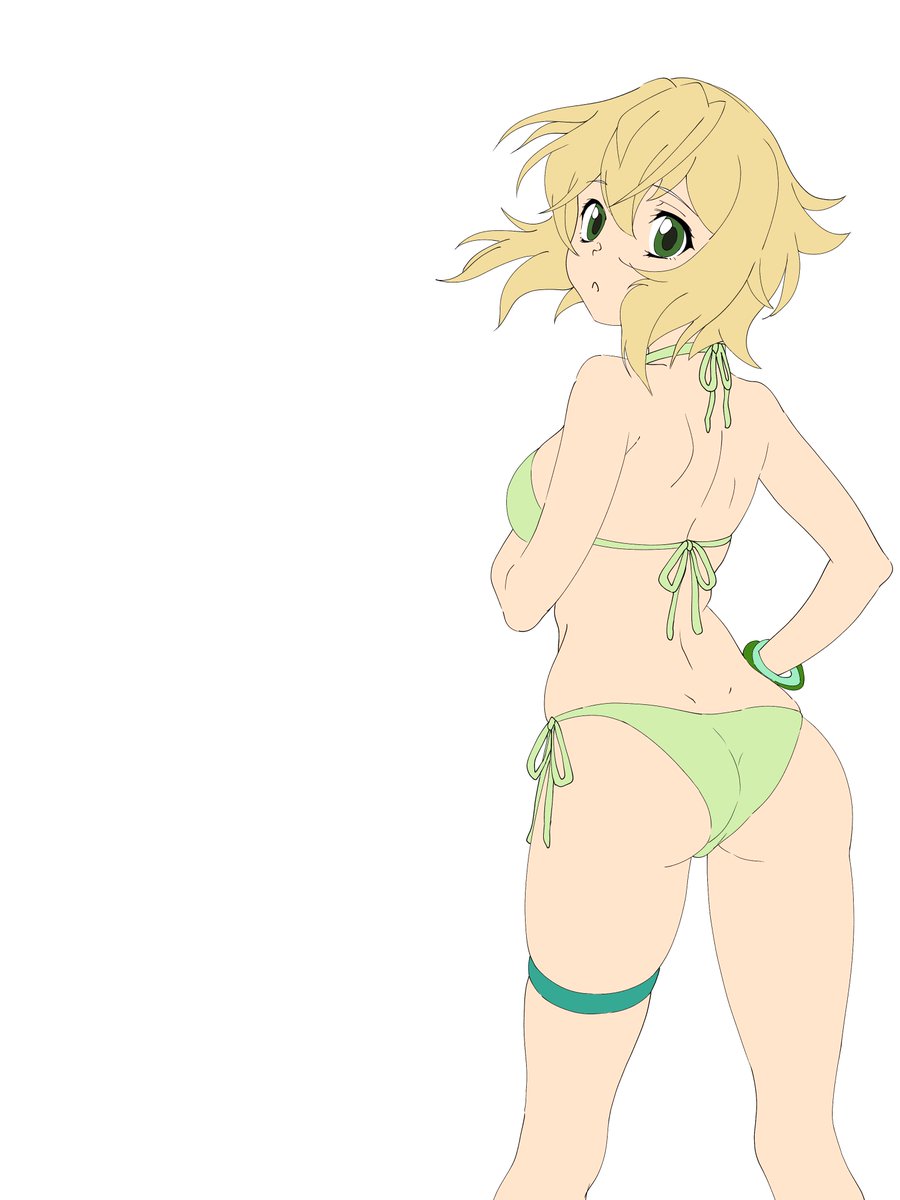 papiyon__papi's tweet photo. 夏らしくなってきたので切ちゃんの水着描いています。とりあえずの進捗状況です。
#暁切歌 
#シンフォギア https://t.co/svXj8dny0c