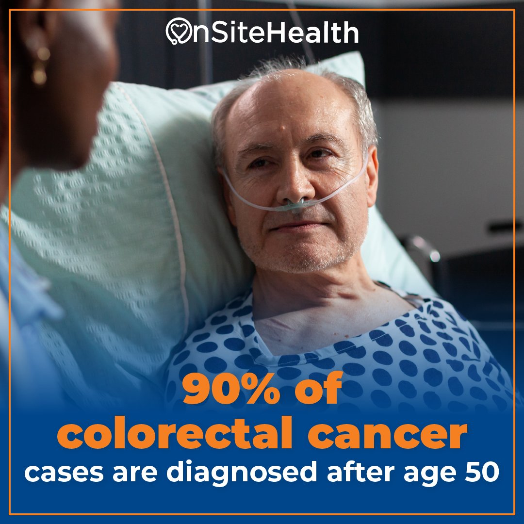 That's why screening can save lives, as the cancer often begins as a small, easily missed polyp that's also easily removed if detected early.

Learn more: onsitehealthcorp.com/colorectal-can…

#ColorectalCancer #EarlyDetection