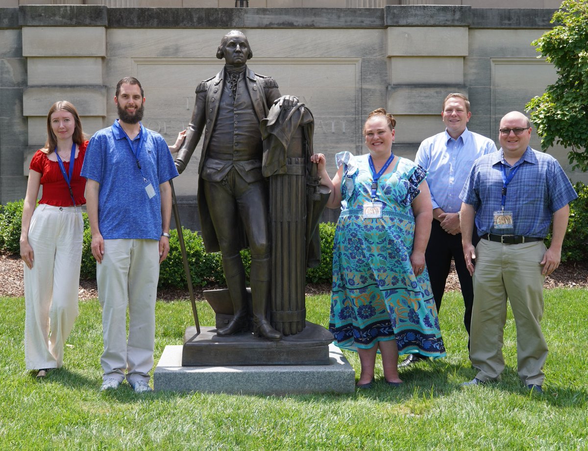 AmRevInstitute's tweet image. Today is day 2 of our annual residential #MasterTeachersSeminar, where educators from across the country are convened @ our HQ to research & write original K-12 content using ARI-SOC collections. Meet the class of ’25 in the coming days.