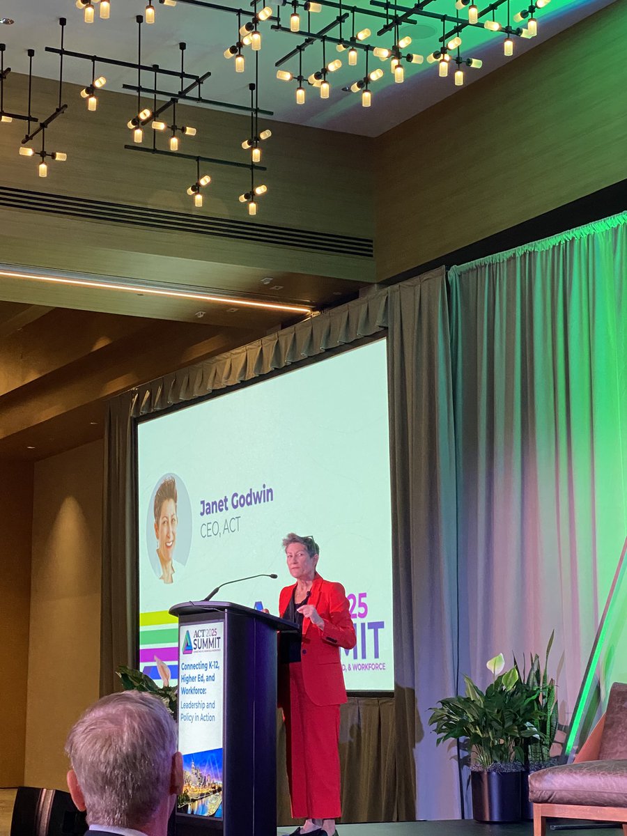jclantz's tweet image. Opening welcome from @ACT CEO Janet Goodwin highlighting states and their work to improve the educational experience for students. All the states are where @Hunt_Institute has deep ties too! #ACTSummit
