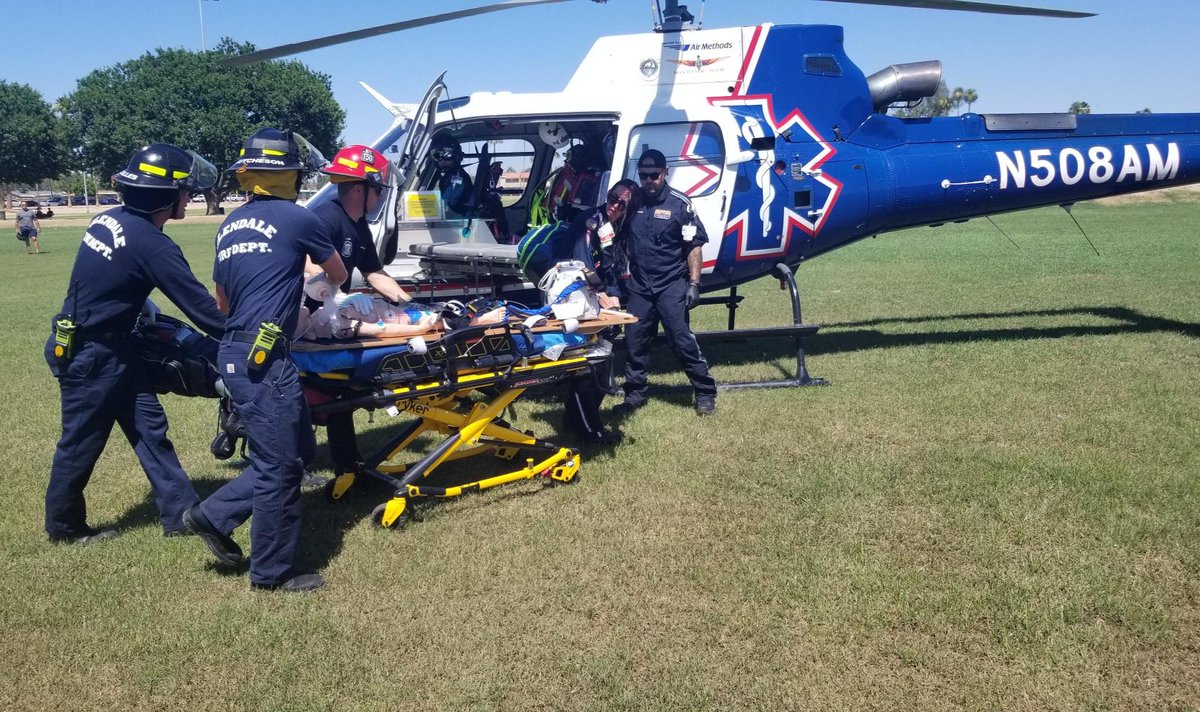 Native Air in Goodyear, AZ was proud to partner with Glendale Firefighters Charities &amp; the Glendale Fire Dept. in their recent Water Safety Day training. The event was a powerful reminder that prevention starts with education. 💧🚁 Schedule a training: bit.ly/457RepP.