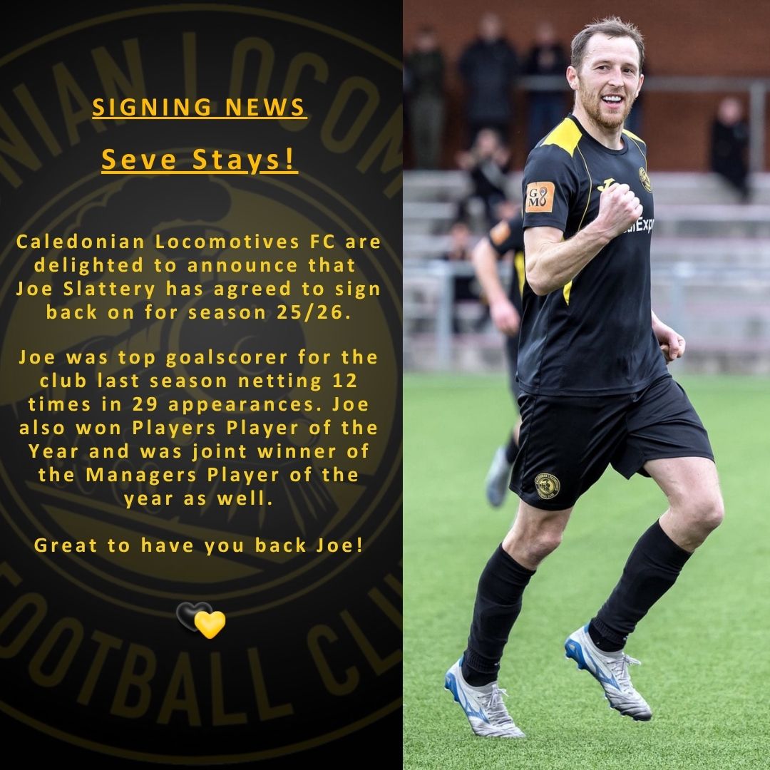 Caledonianloco's tweet image. RE-SIGNING NEWS ⚫️🟡