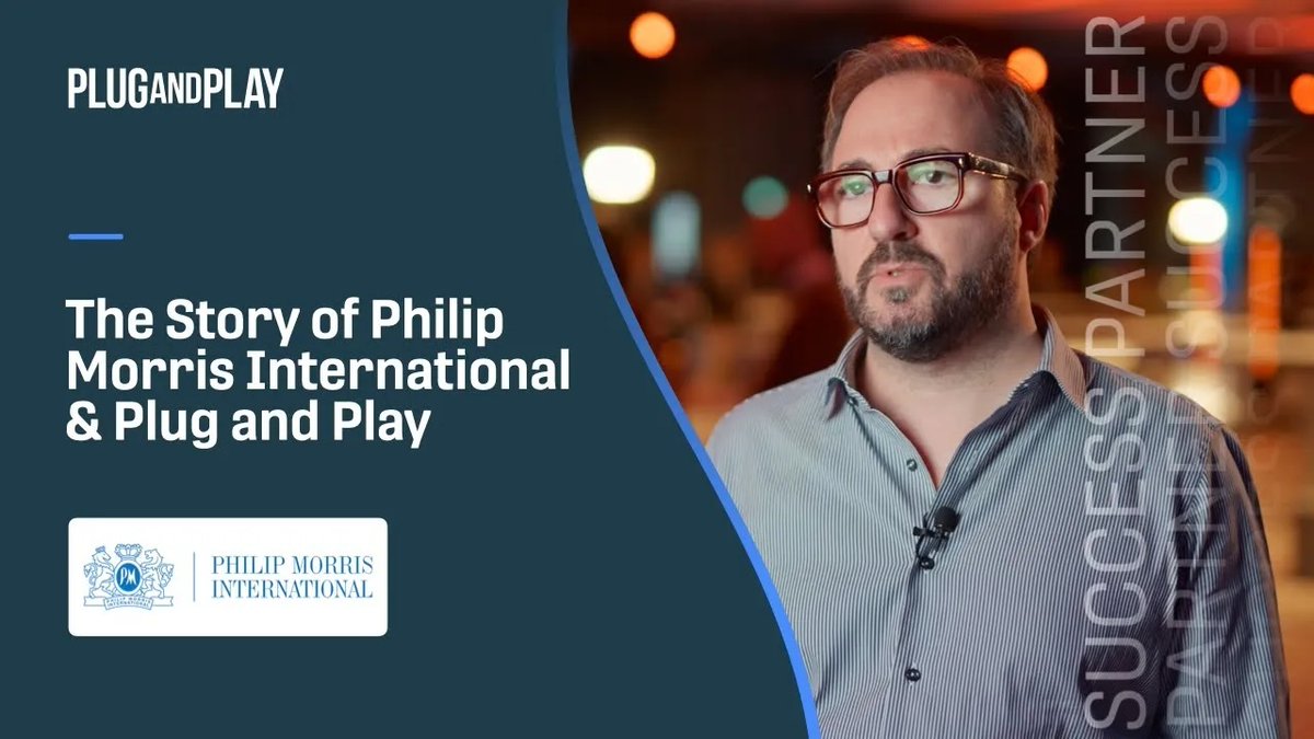 PlugandPlayTC's tweet image. Building a smoke-free future takes more than vision — it takes action.
@InsidePMI and Plug and Play are turning startup tech into real pilots, from next-gen batteries to scalable innovations.
🎥 See how they’re making it happen: pnptc.in/463MunJ
#PNPTC #OpenInnovation