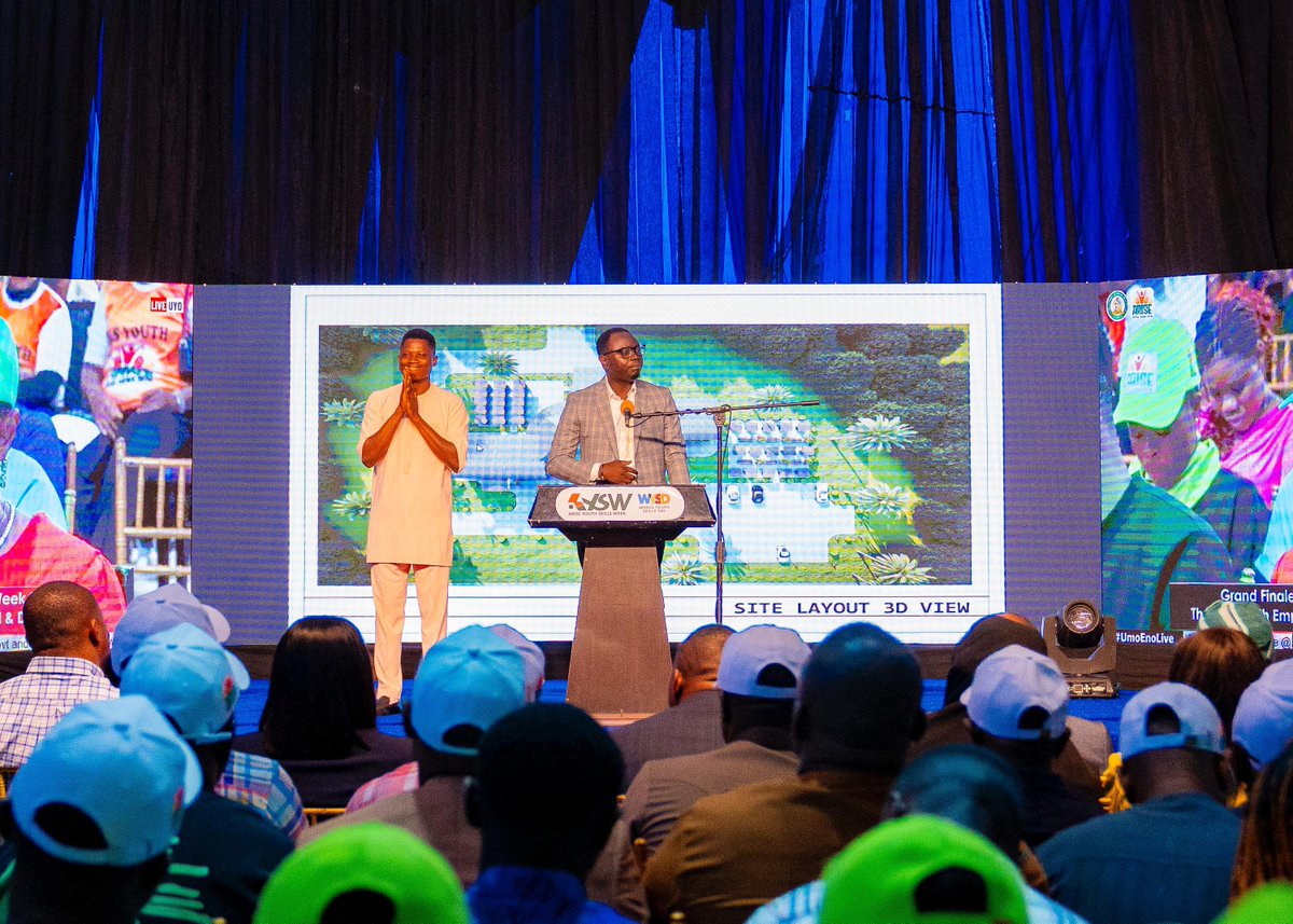 ayowisdom_'s tweet image. Today in Uyo, Akwa Ibom State, I joined young Nigerians, partners, and stakeholders to commemorate World Youth Skills Day — a momentous occasion not just nationally, but especially for Akwa Ibom, as the State marks this global day for the very first time since it was established…