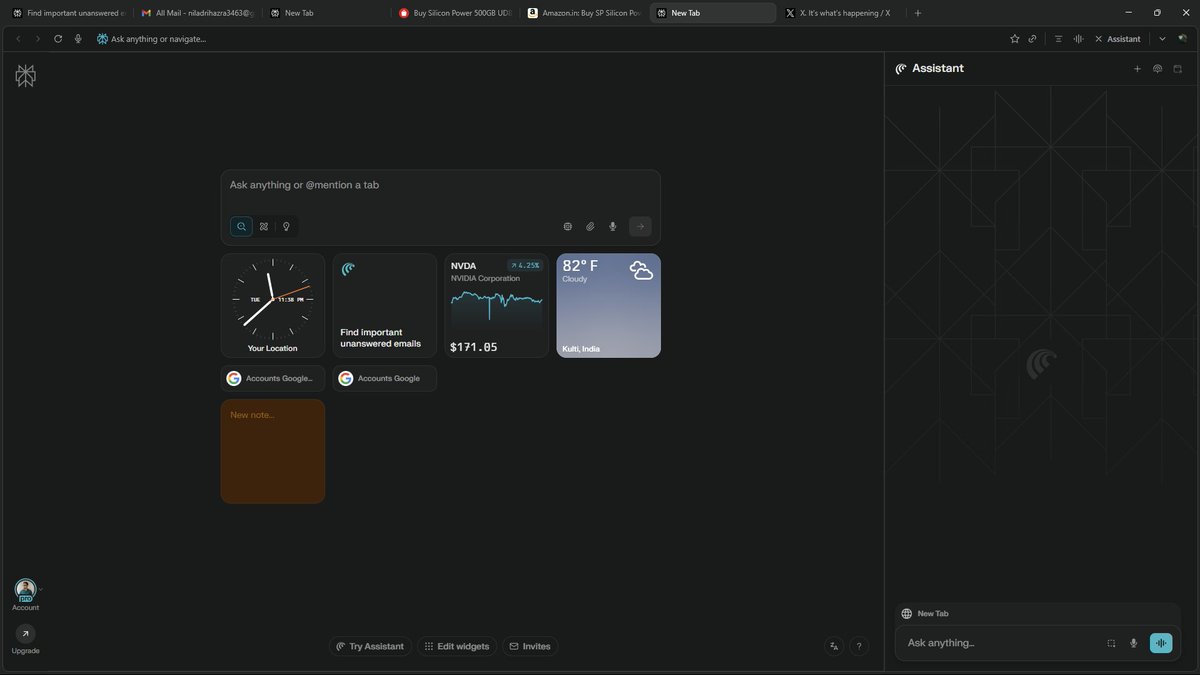 byteHumi's tweet image. So Comet is Basically cursor but for browser

#cometbrowser