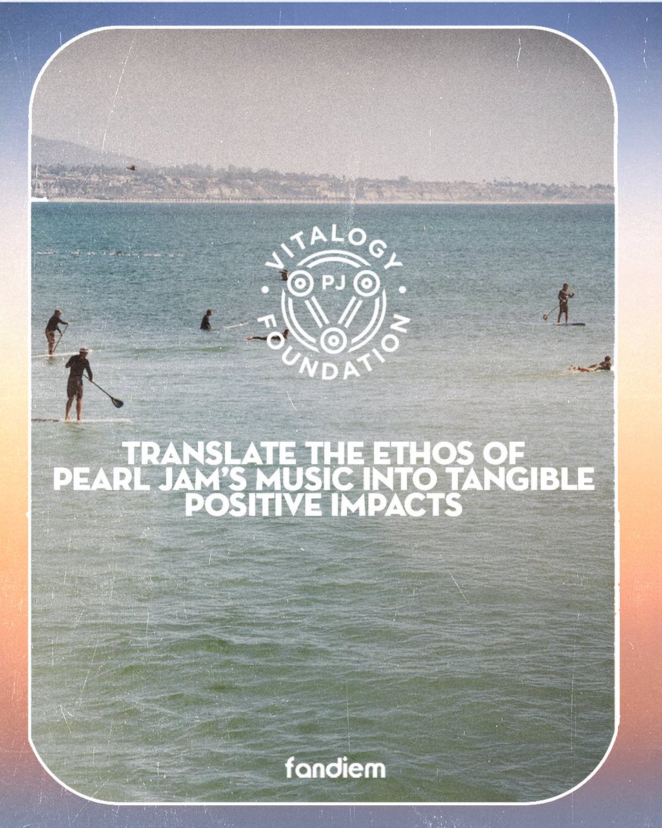 TheOhanaFest's tweet image. Enter to win round trip travel + hotel, two 3-Day VIP passes to see @eddievedder, @greenday, @hozier, @kingsofleon & more, artist lounge passes, an Eddie Vedder-signed poster + a surf lesson for two. Donate to win & support Pearl Jam's Vitalogy Foundation: fandiem.com/ohanafest