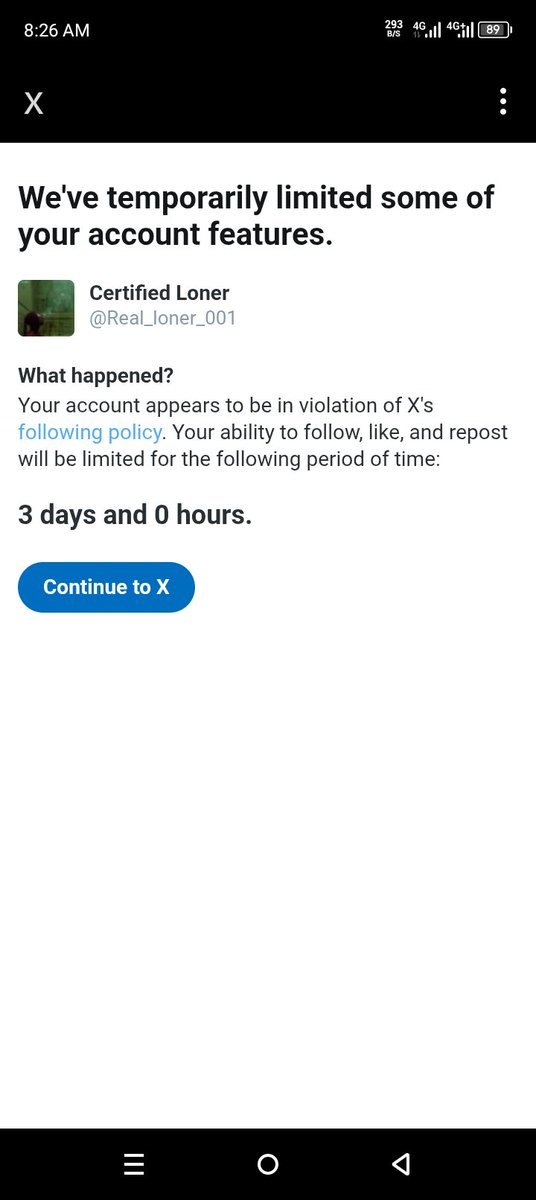 Real_loner_001's tweet image. I have been restricted and my post isn't getting much views currently probably shadow ban and I've got other things to take care of so see y'all in 3 days time PBUY 🙏