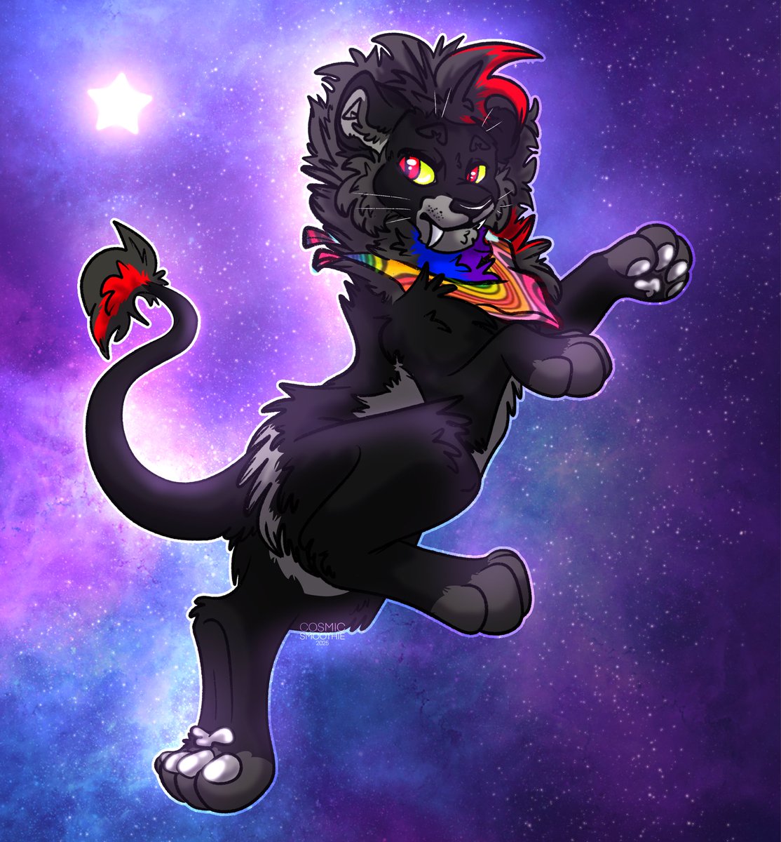 cosmicsmoothie's tweet image. Recently completed comm for a client on IG 🎨💫