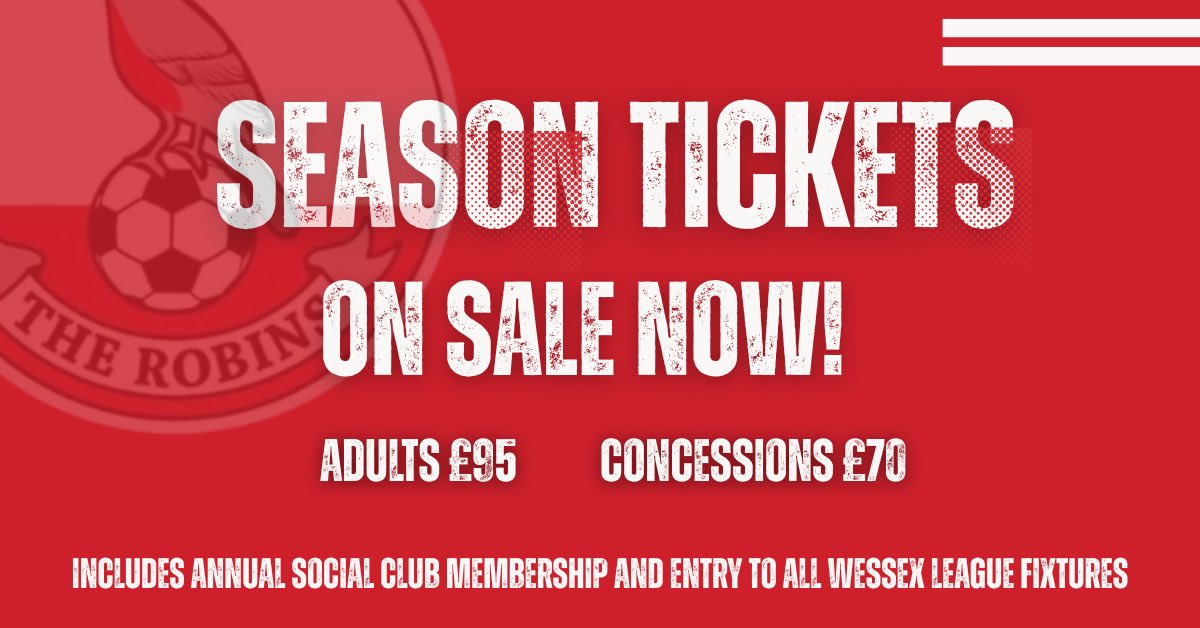 Season Ticket Offer 🤩.  Purchase your season ticket before 16.08.25 and you’ll have the opportunity to win your money back!  Each season ticket bought will be entered into a raffle which will be drawn following our home match on 16th August. Go on you know it makes sense! 😃