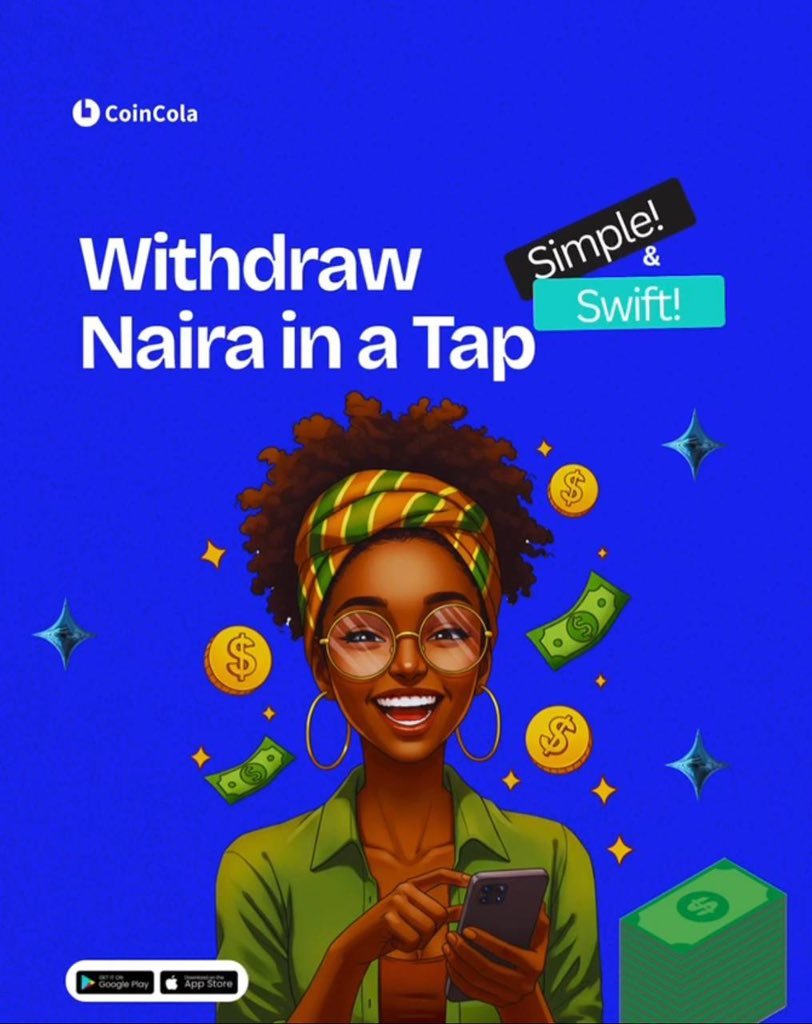 petr_savoy's tweet image. In crypto, on-chain is great, but off-ramp efficiency is where real adoption lives.
Thatโs why I rate @CoinCola_Global seamless Naira withdrawals, fast P2P settlement, and zero friction.
One tap, and you're liquid.
This is what utility looks like in emerging markets.
Simplifyโฆ
