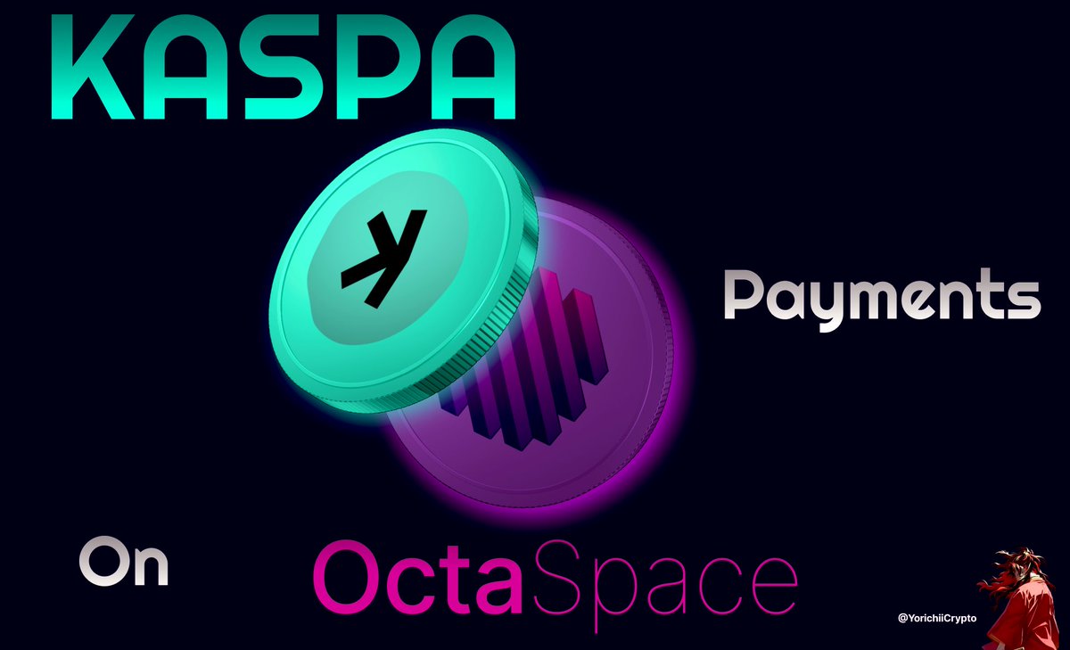 YorichiiCrypto's tweet image. Pay with $KAS on @octa_space 💳
$OCTA has teased that they will soon be accepting $KAS as method of payments for their wide array of services :
• VPN
• Decentralized compute
• GPU rentals
• Mining
• AI etc.
The best part ?
$KAS won’t be a typical mean of payment.…