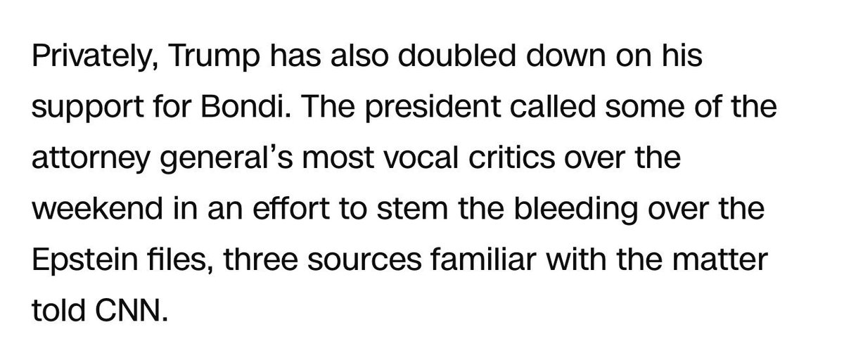 ÚLTIMA HORA

Trump se comunicó personalmente con destacados influyentes conservadores para instarlos a moderar sus críticas al manejo del caso Epstein por parte de su administración, según CNN.