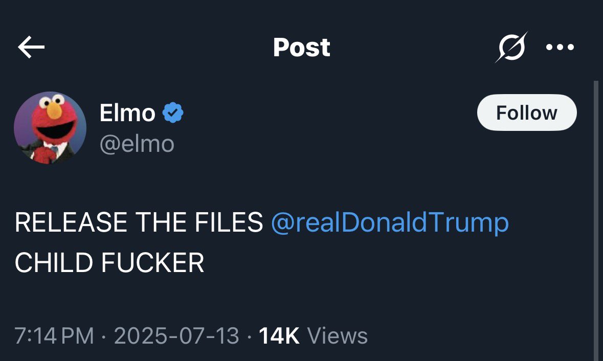 <a href="/elmo/">Elmo</a> Elmo why would you say this 💔🥀