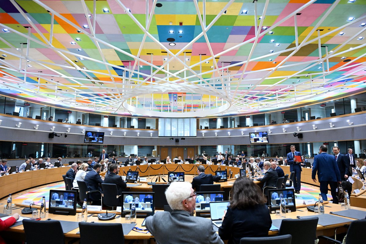 eu_eeas's tweet image. Today’s Foreign Affairs Council (#FAC) has now concluded in Brussels.
Ministers discussed the 18th sanctions package against Russia, the humanitarian situation in Gaza, Iran’s nuclear programme and democratic backsliding in Georgia.
Read the full conclusions:…