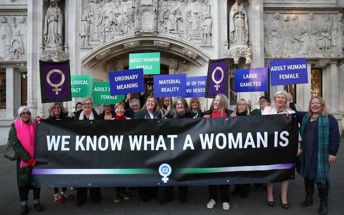 Labour Party finally accepts trans women aren’t women

“where a party policy, rule or procedure refers to a ‘woman’ or ‘women’, those references must be interpreted on the basis of biological sex.”

<a href="/Daniel_J_Martin/">Daniel Martin</a> <a href="/Telegraph/">The Telegraph</a> 

telegraph.co.uk/politics/2025/…