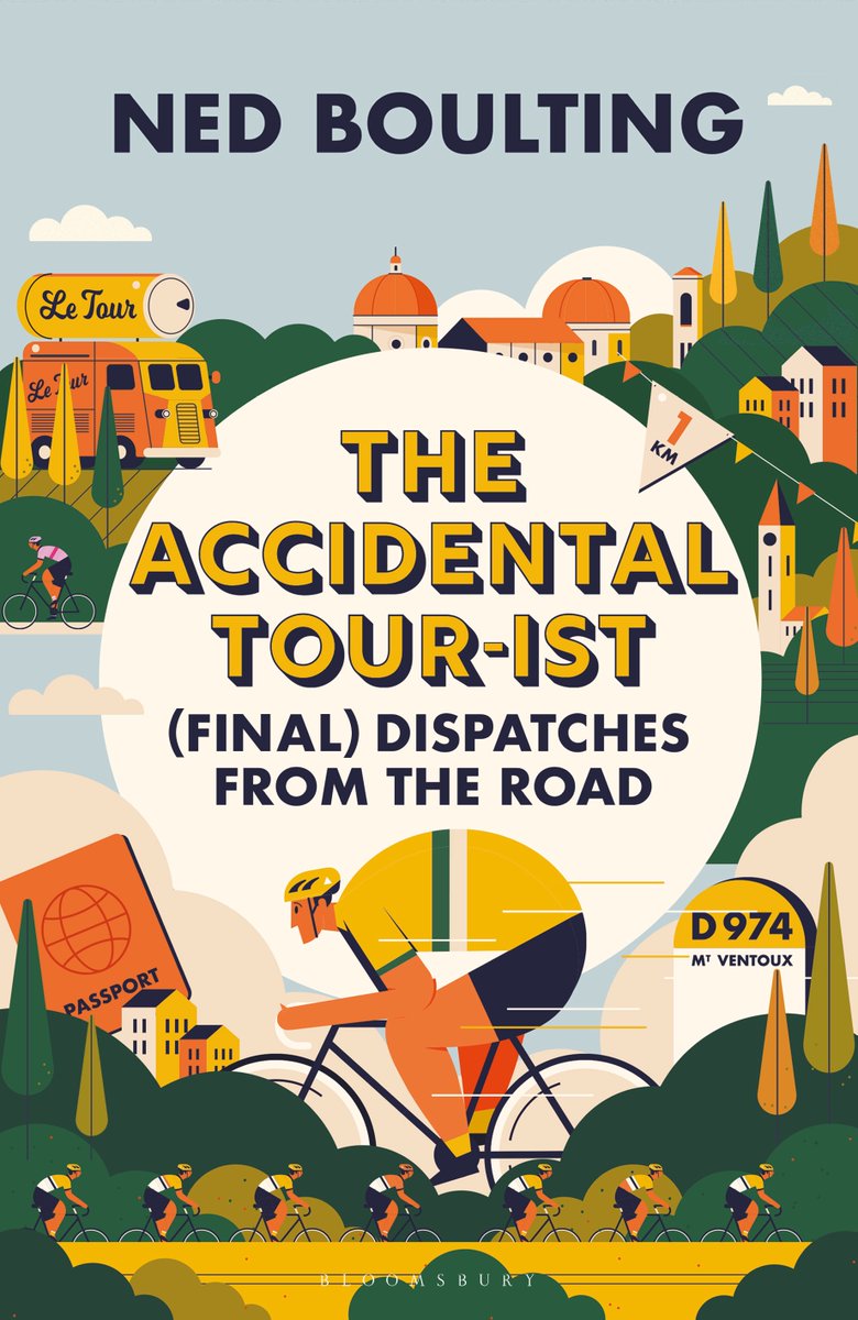 BloomsburySport's tweet image. On August 19th, join author @nedboulting for an evening of hilarious tales from the road! 🚴🏻 💨
Discover the behind-the-scenes gems from 20+ years covering the world's greatest bike races, in his brilliant new book The Accidental Tour-ist.
Ticket info - toppingbooks.co.uk/events/st-andr…