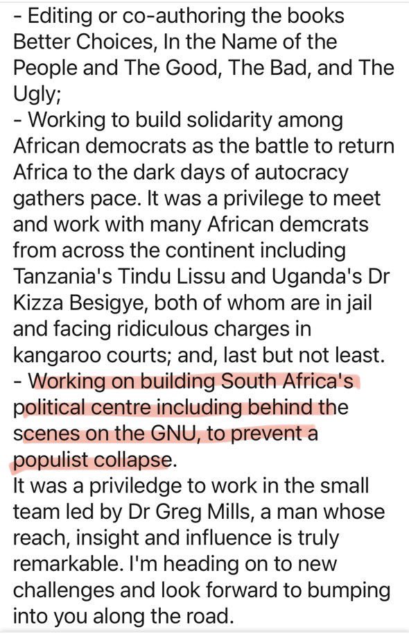 Comrade <a href="/MbalulaFikile/">ANC SECRETARY GENERAL | Fikile Mbalula</a> must never tell us that he entered the GNU for strategic reasons. Ray confirmed what we already knew: that the GNU was Oppenheimer's political project to protect their interests.