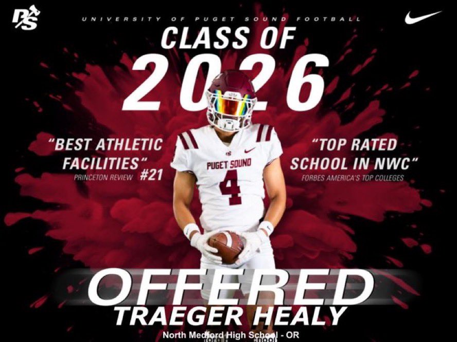 Traeger Healy (@traegerhealy) on Twitter photo Excited to receive an offer from University of Puget Sound to continue my football and academic career! Thanks Coach Schmidt for a great talk and awesome opportunity! Looking ahead to great things! <a href="/PSLoggers/">Puget Sound Loggers</a> <a href="/LOGGER_LBCOACH/">UPS Loggers Coach Jeff Schmidt</a> <a href="/NMBlackTornado/">WeAreBlackTornado</a> <a href="/CoachHaiden/">Haiden Schaan</a> <a href="/JordanJ_/">Jordan Johnson</a> <a href="/AGEDITS32/">AG Edits</a> Excited to receive an offer from University of Puget Sound to continue my football and academic career! Thanks Coach Schmidt for a great talk and awesome opportunity! Looking ahead to great things! <a href="/PSLoggers/">Puget Sound Loggers</a> <a href="/LOGGER_LBCOACH/">UPS Loggers Coach Jeff Schmidt</a> <a href="/NMBlackTornado/">WeAreBlackTornado</a> <a href="/CoachHaiden/">Haiden Schaan</a> <a href="/JordanJ_/">Jordan Johnson</a> <a href="/AGEDITS32/">AG Edits</a>
