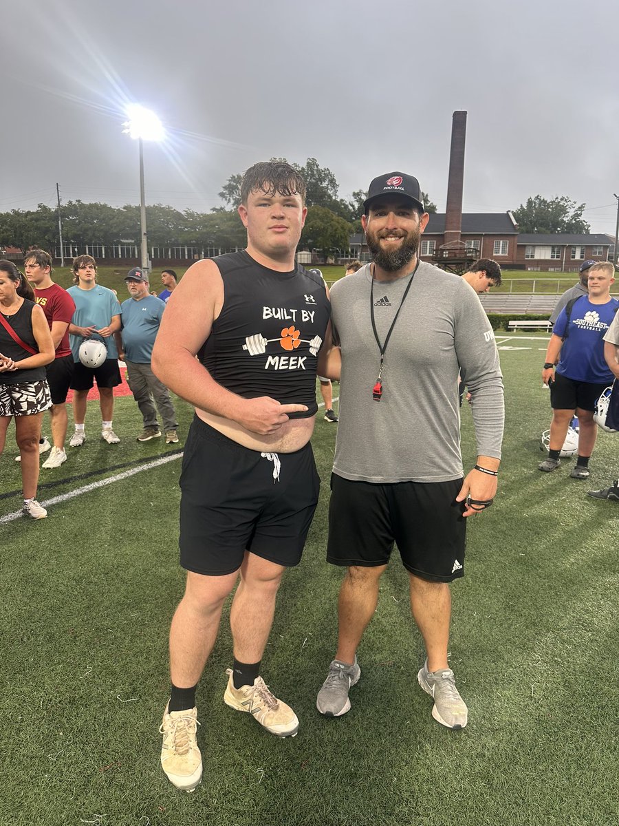 Blessed to be apart of the west Alabama camp!!