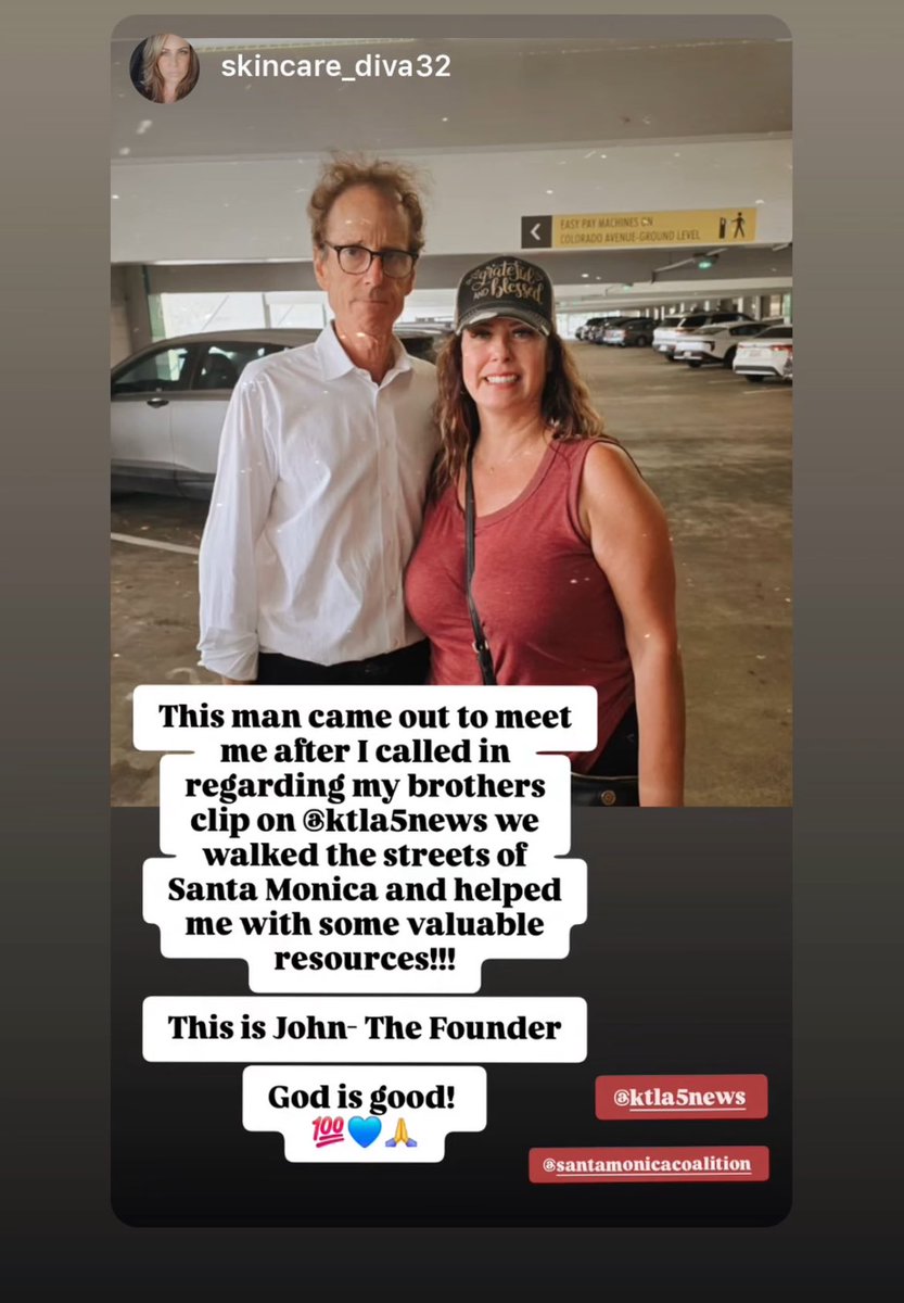 TheSMCoalition's tweet image. Thank you @KTLA & @kareennews
@KTLAMorningNews
Your newscast helped this woman file a missing persons report after not knowing where her brother was for the last two years.
Family & Faith 💪🪽