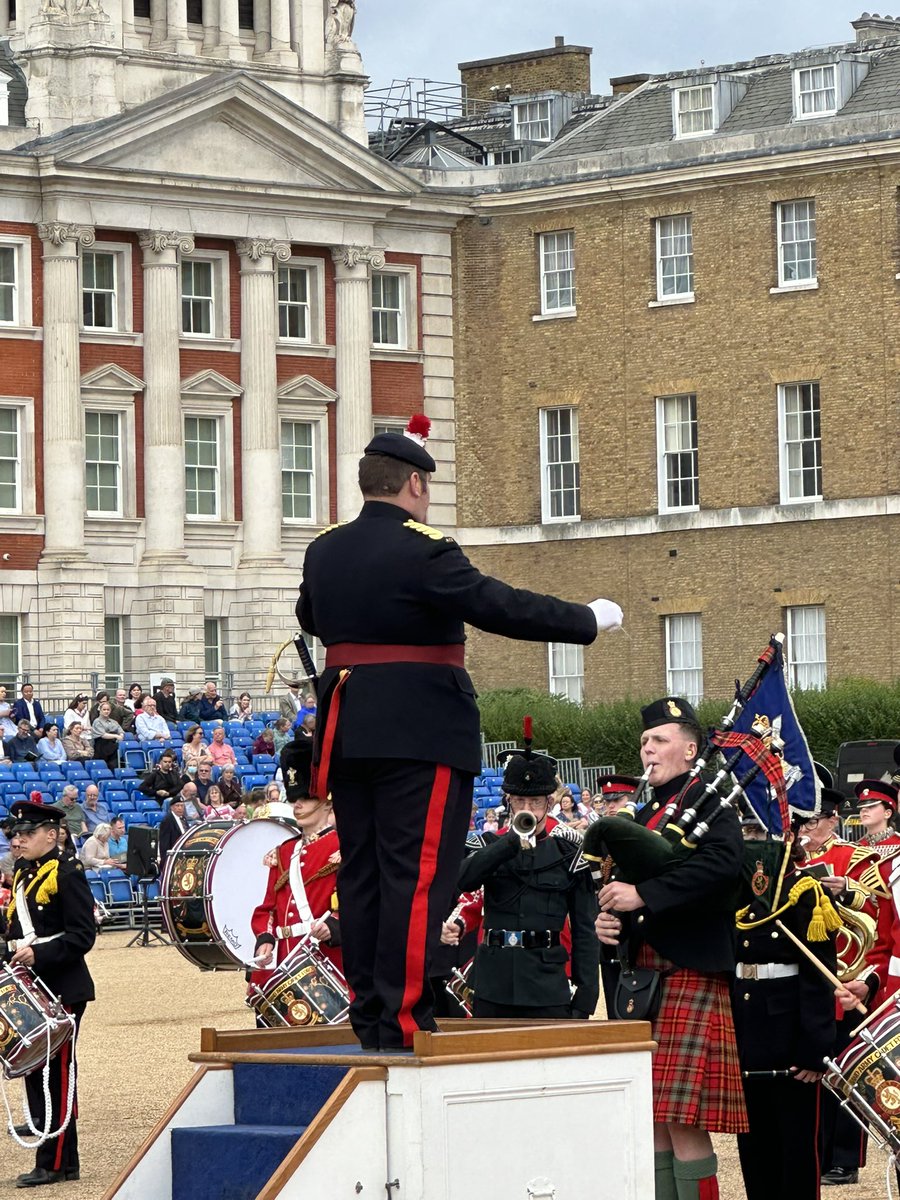 comdtnacf's tweet image. Fantastic to see Northumbria represented at the massed bands musical spectacular at Horseguards tonight - they was part of a fantastic set - a very happy and proud Commandant!