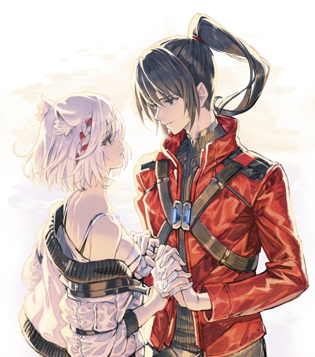 Um dos meus casais favoritos dos jogos: Noah e Mio ❤️