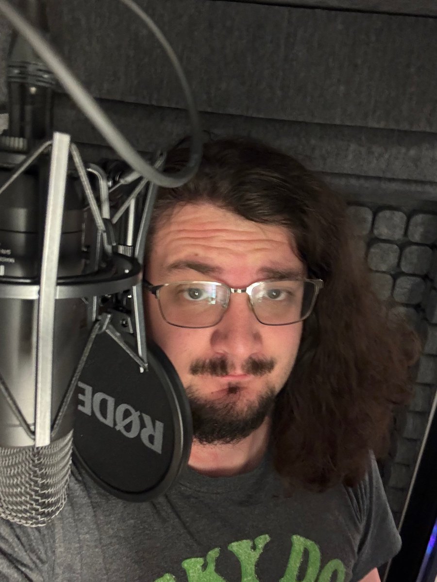 This is more of an "office update" but I am in fact a proud owner of a Studio Bricks booth! This is the place I spent most my time recording for that audiobook I just mentioned!!😎😅