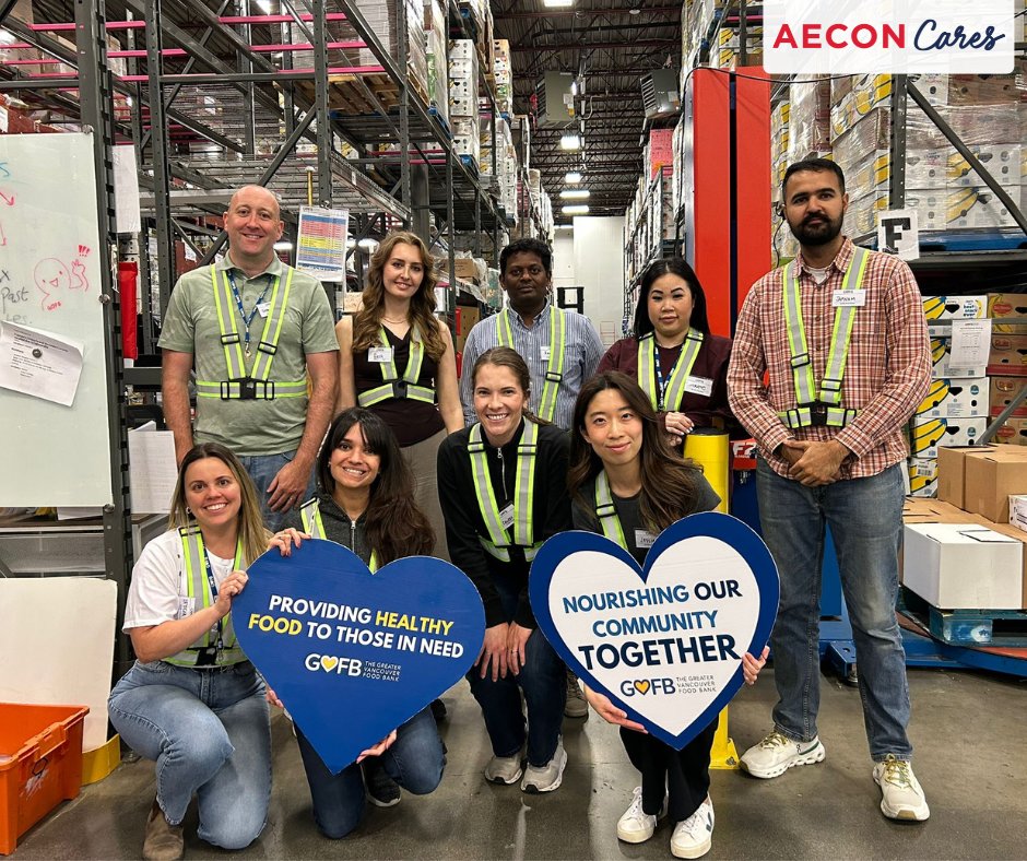 Our Major Projects West team in Vancouver spent time volunteering with the Greater Vancouver Food Bank in Burnaby, to assist with daily operations by sorting donations, assembling orders and filling snack bags. Established in 1983, the Greater Vancouver Food Bank assists