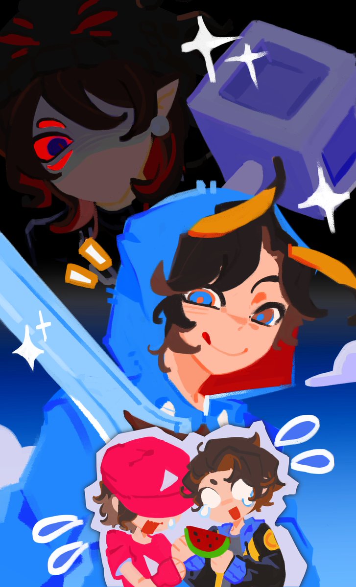 _Blue_Ink's tweet image. I LOVE ANNOUNCEMENT 2

#lifestealfanart #lifestealsmp