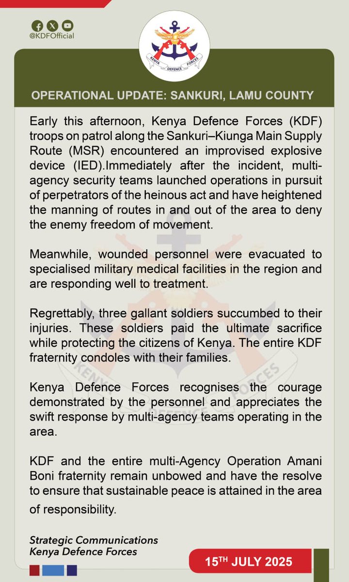 Kenya Defence Forces (@kdfinfo) on Twitter photo 