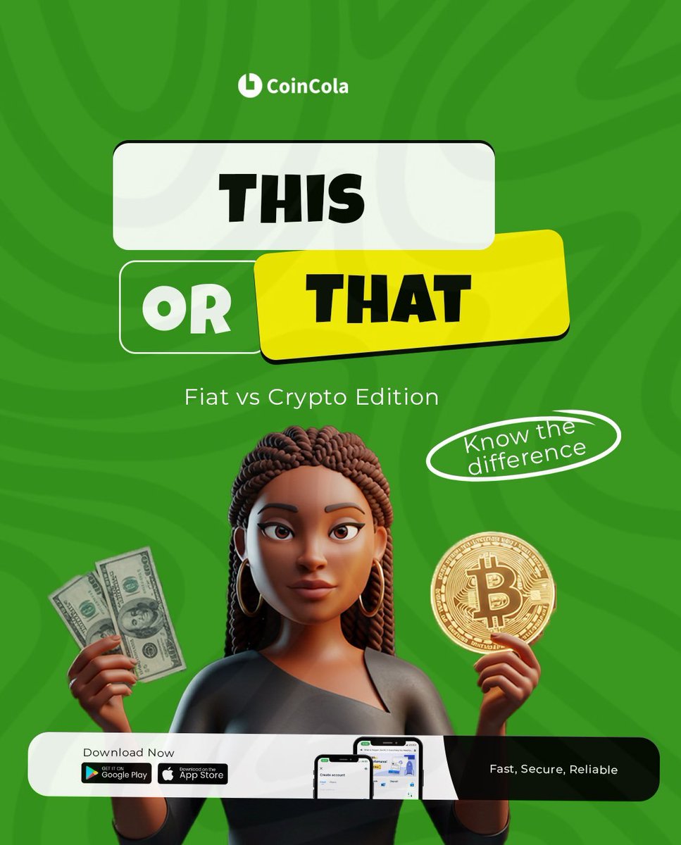 petr_savoy's tweet image. Your money should work as hard as you do.
โค Fiat systems delay. Banks restrict. Borders divide.
โค But crypto? It moves with you; fast, open, and unstoppable.
Thatโs the freedom we fight for in Web3.
Platforms like @CoinCola_Global are making that vision real:
โ P2P trades
โโฆ