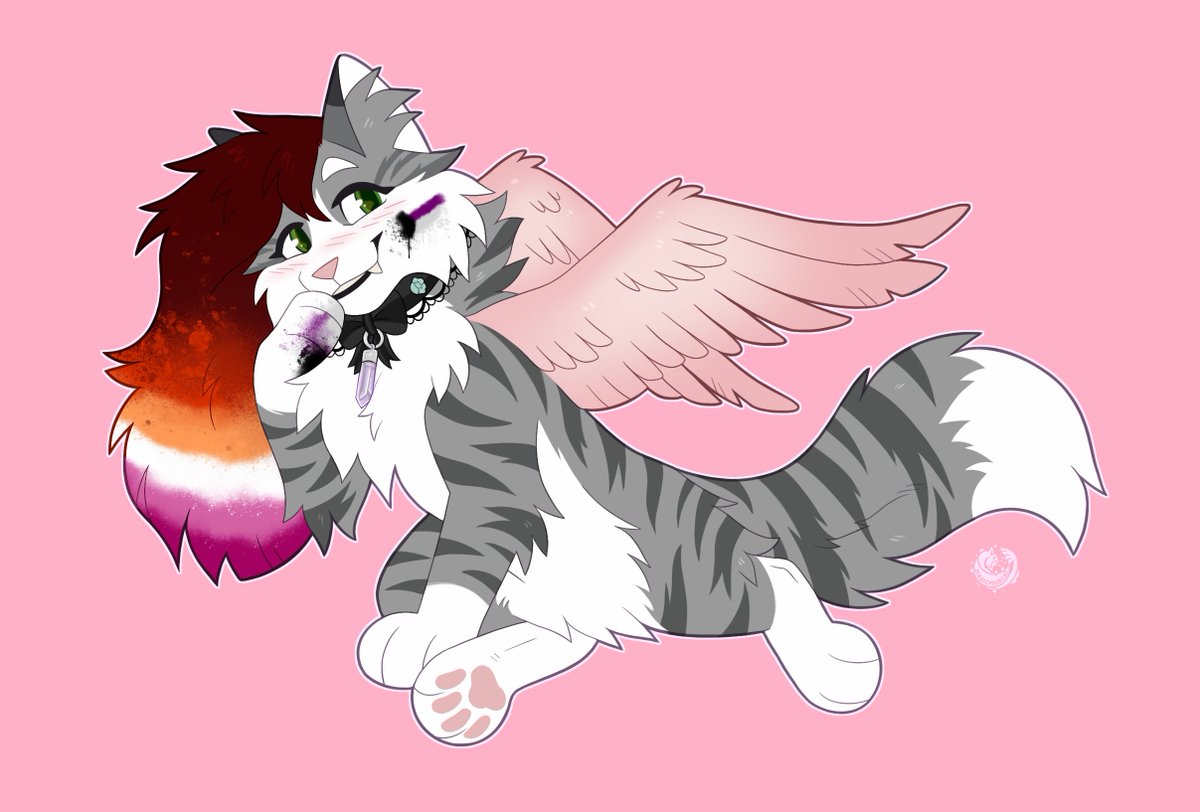 magicmudcat's tweet image. My part of a trade I did with @KittenCanadian back in June!