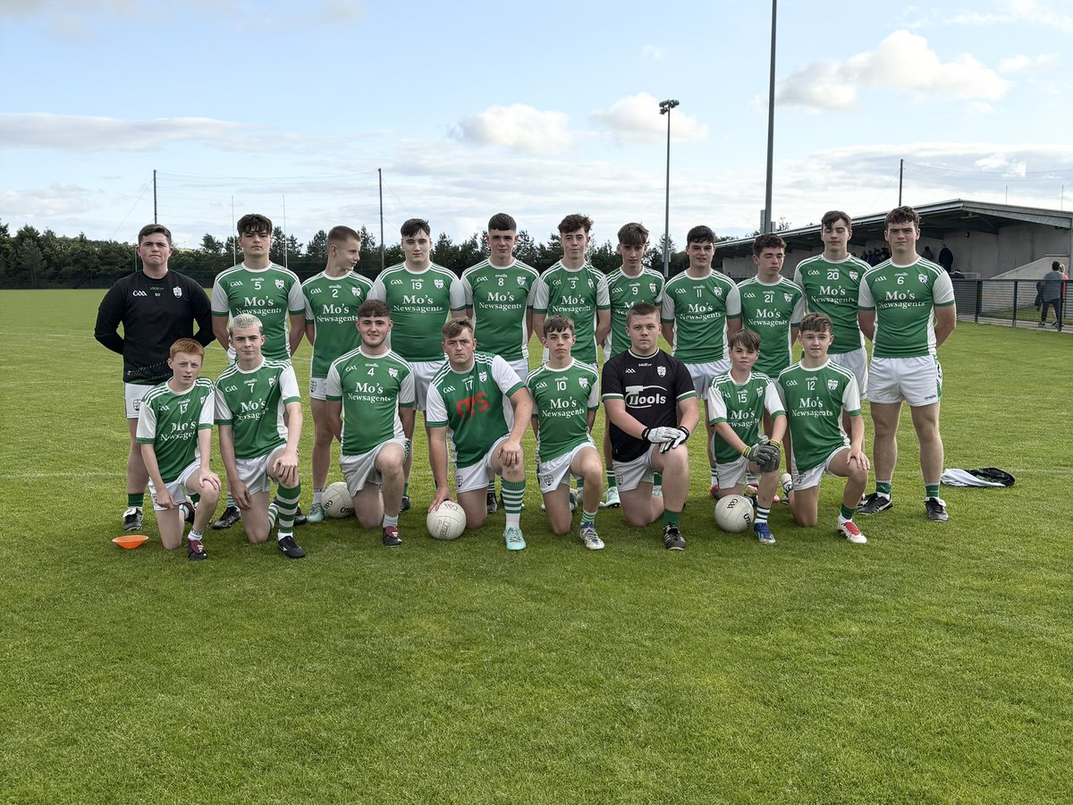 TyroneGAALive's tweet image. Fintona and Omagh Teams ready to go in Garvaghey for the G4 Minor League Final