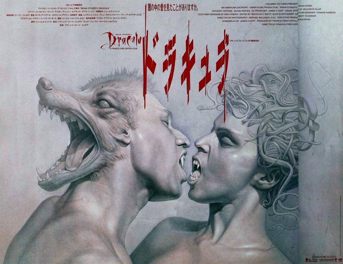 i still think about this poster for bram stoker's dracula