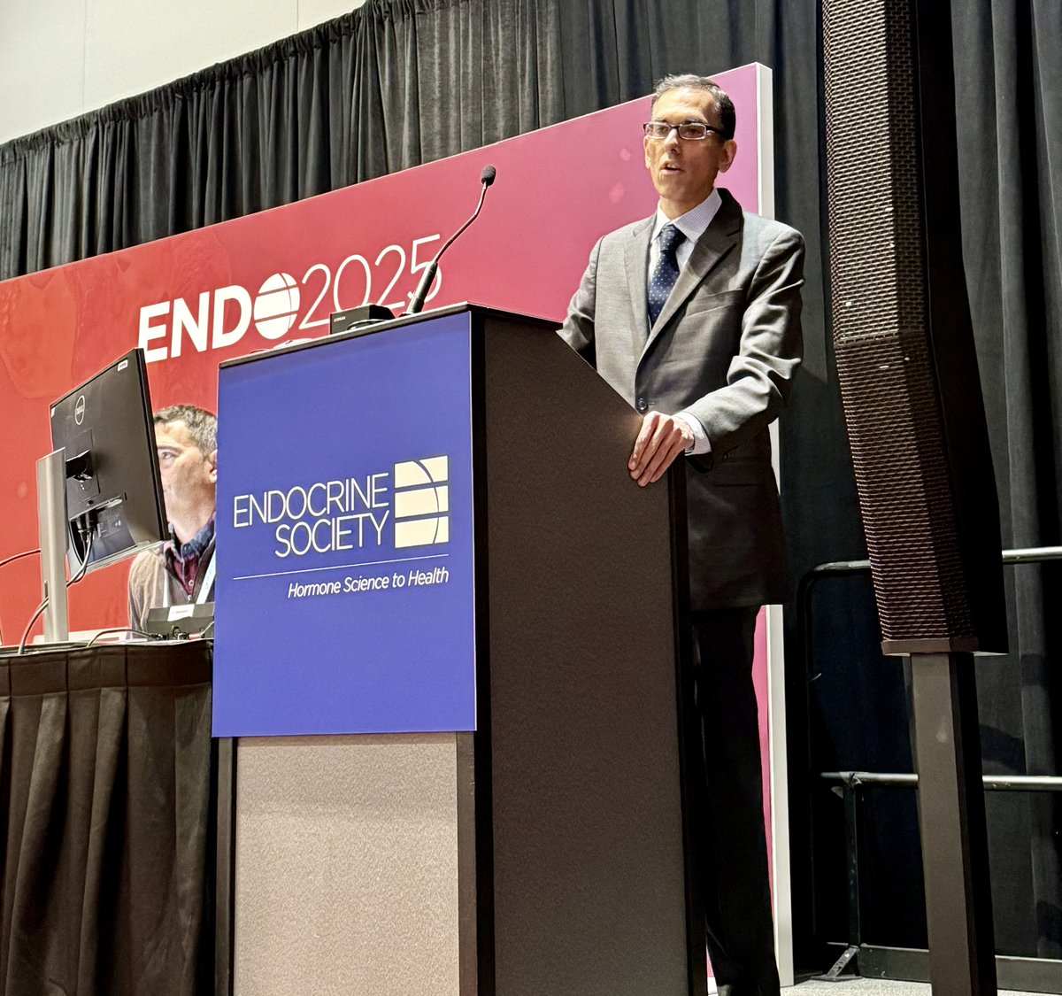 LMFendo's tweet image. Happy to share the podium with fabulous colleagues in #PPGL Dr Hans Ghayee & Dr Judith Favier. Great to hear their new work in metabolomics & microenvironment. & happy to share our PPGL genetic modifier results.
@CUEndocrinology @CUDeptMedicine
@TheEndoSociety
#ENDO2025