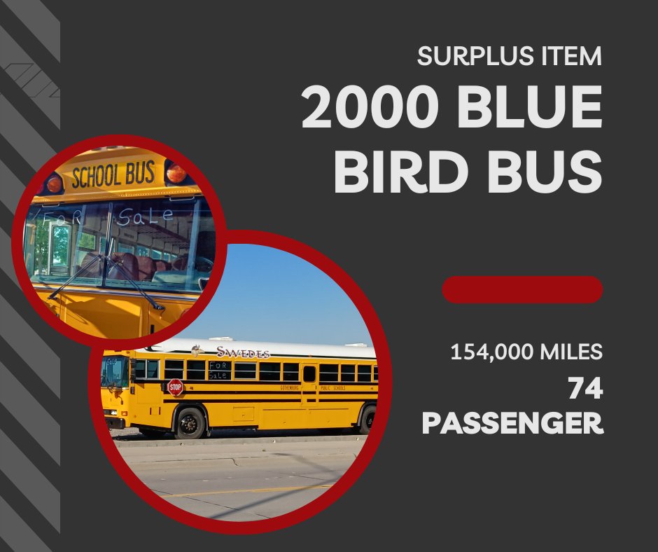 GBurgSwedes's tweet image. 🚍💙 FOR SALE: Your Next Big Adventure Starts Here! 💙🚍
Meet your new blank canvas: a 2000 Blue Bird Bus with just 150,000 miles and a whole lot of life left to give!
📩 Call 308-537-3651 for details, questions, or a test drive.