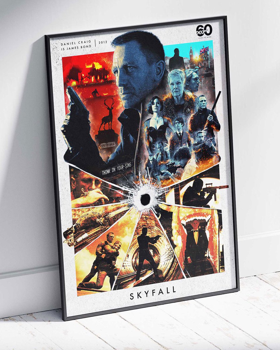 Rob_Watts_82's tweet image. Framed print of my recent Skyfall poster.
Part of my #JamesBond tribute series.
#Skyfall #posterdesign #digitalart #alternativemovieposter #BritishCinema