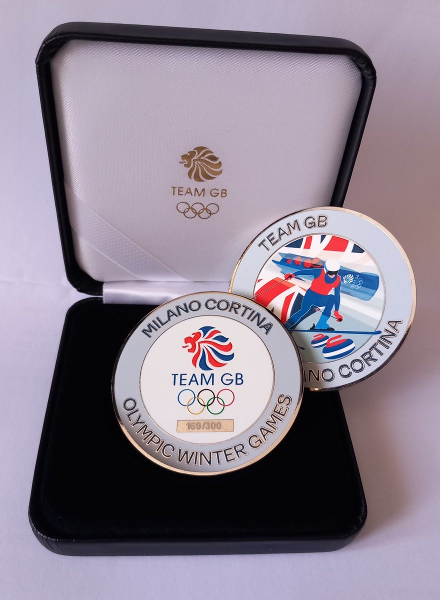 <a href="/Hammymcm/">Hammy McMillan</a> Thanks! Hopefully you will like our officially licensed #TeamGB #MilanoCortina Challenge Coin as well :-)