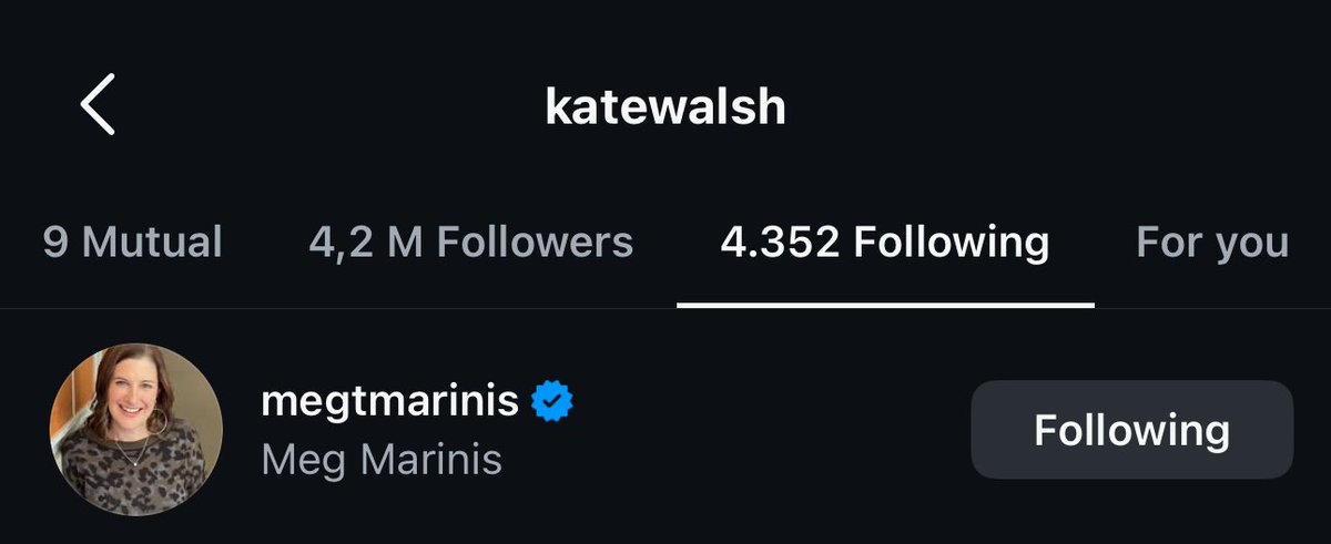 GreysTvNews's tweet image. 👀
Kate Walsh started following Meg Marinis (#GreysAnatomy showrunner) on Instagram.
Marinis recently shared that it’s a dream to write for characters like Addison Forbes Montgomery (Shondaland).