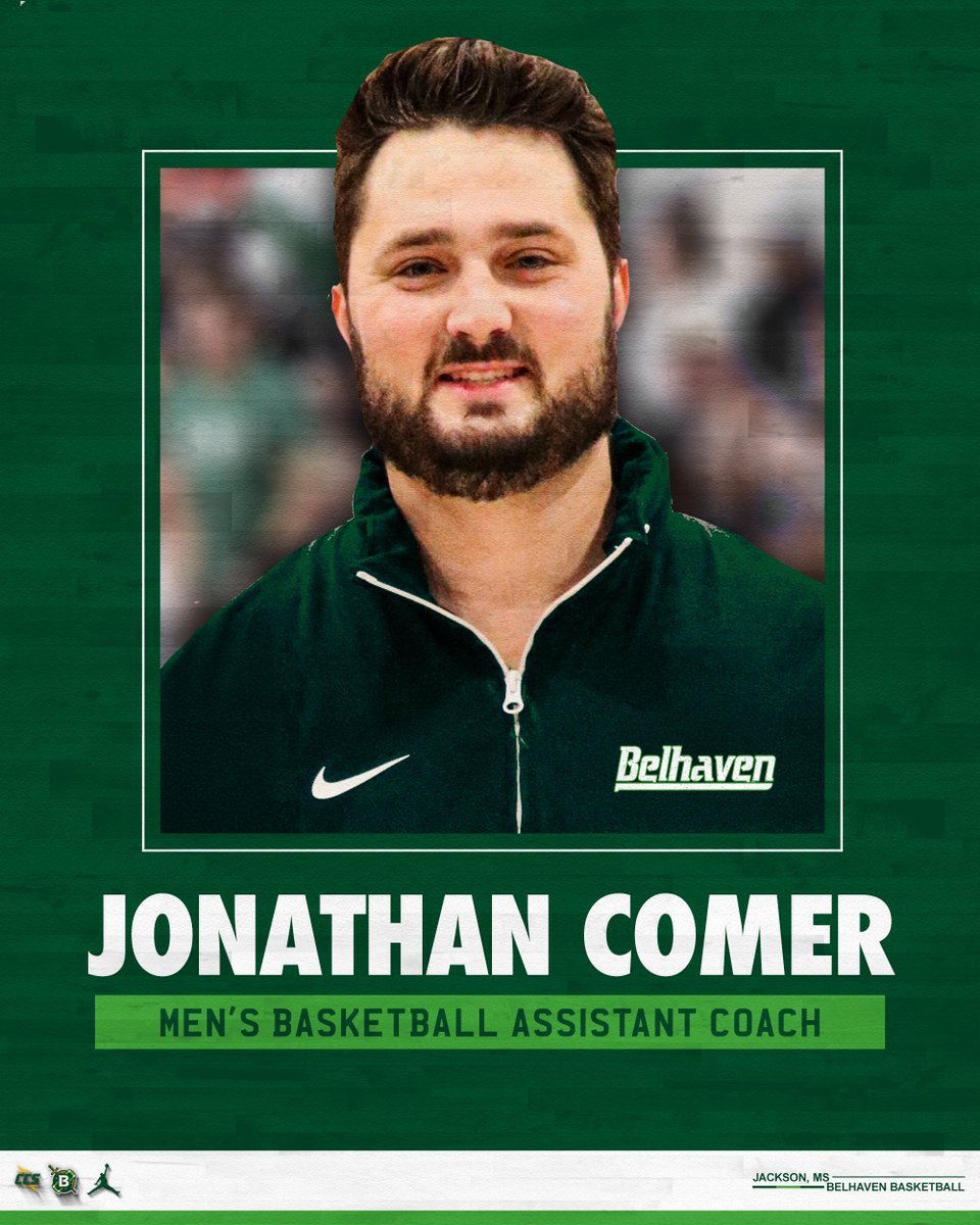 Belhaven Men's Basketball (@belhavenmbb) on Twitter photo Big-time addition to the staff 🔥
Welcome to the Belhaven family, <a href="/CoachComer_/">jonathancomer</a>! 
#GoGreen | #InTheFight Big-time addition to the staff 🔥
Welcome to the Belhaven family, <a href="/CoachComer_/">jonathancomer</a>! 
#GoGreen | #InTheFight