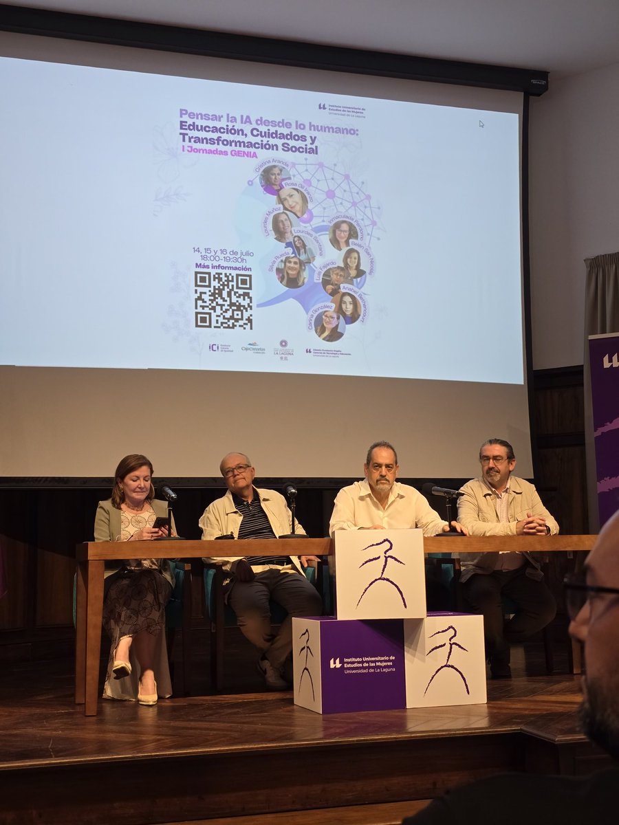 Cátedra TECNOEDU ULL (@catedratecnoedu) on Twitter photo Hoy tiene lugar la segunda tarde las I Jornadas GenIA 🤖🟣
<a href="/IUEM_ULL/">IUEM</a> <a href="/carina211/">Carina González</a> <a href="/ULL/">Universidad de La Laguna</a> Hoy tiene lugar la segunda tarde las I Jornadas GenIA 🤖🟣
<a href="/IUEM_ULL/">IUEM</a> <a href="/carina211/">Carina González</a> <a href="/ULL/">Universidad de La Laguna</a>