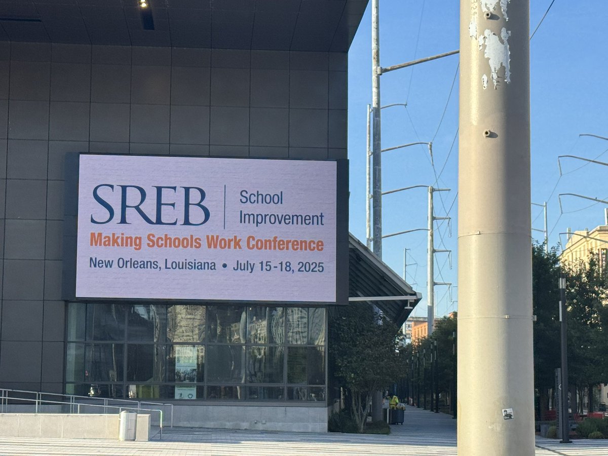 Excited to present this Thursday in New Orleans at the annual <a href="/srebeducation/">SREB</a> conference. If you are among one of the thousands of educators here, drop by on Thursday afternoon! Each year this conference continues to grow and reach the very broad spectrum of all educators.