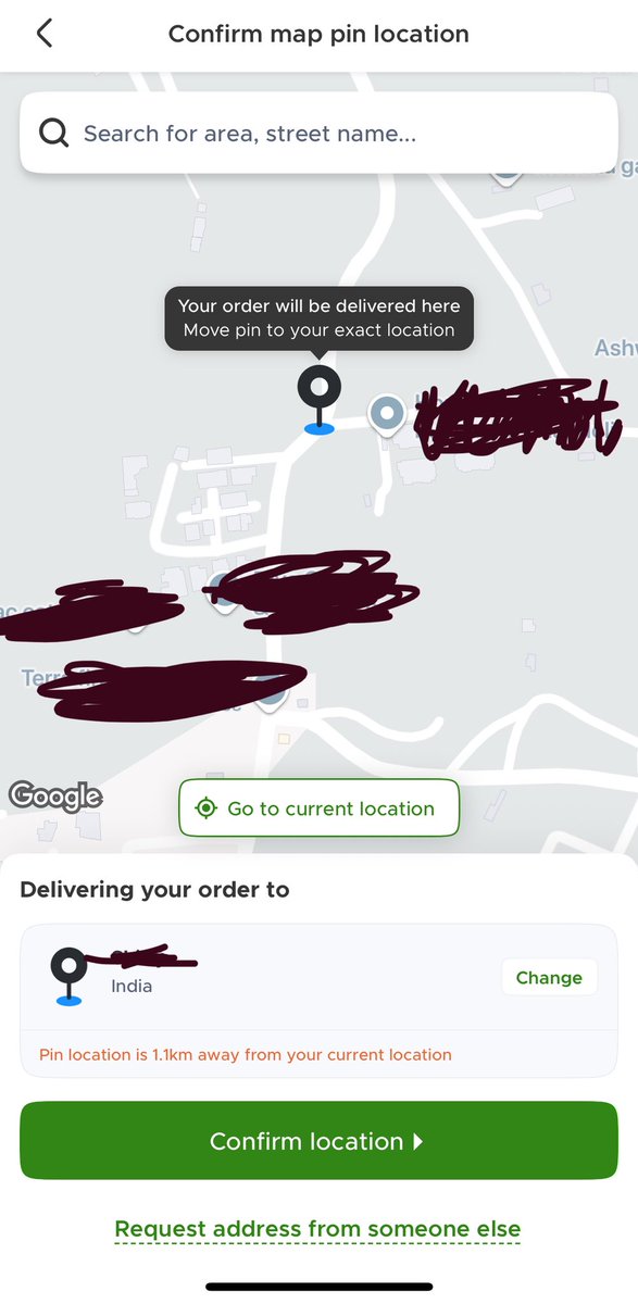 Hey <a href="/letsblinkit/">Blinkit</a> 

My current location shows unserviceable but the nearest location to which you deliver is just 1.1km away. 

Can you extend your service olive branch to us as well ? 

P.S: Zepto and instamart don’t deliver and bigbasket recently stopped their services. 
So …