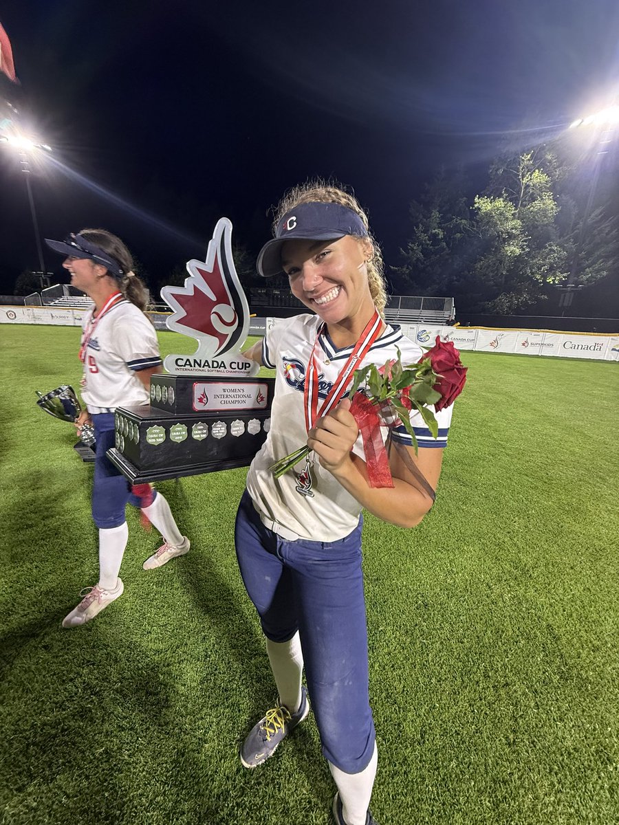 Michigan Softball (@umichsoftball) on Twitter photo Wolverine <a href="/conway_jenissa/">Jenissa Conway</a> homered in the championship game as her Triple Crown team defeated Team Canada to win the 2025 Canada Cup on Sunday. 👏
#GoBlue Wolverine <a href="/conway_jenissa/">Jenissa Conway</a> homered in the championship game as her Triple Crown team defeated Team Canada to win the 2025 Canada Cup on Sunday. 👏
#GoBlue