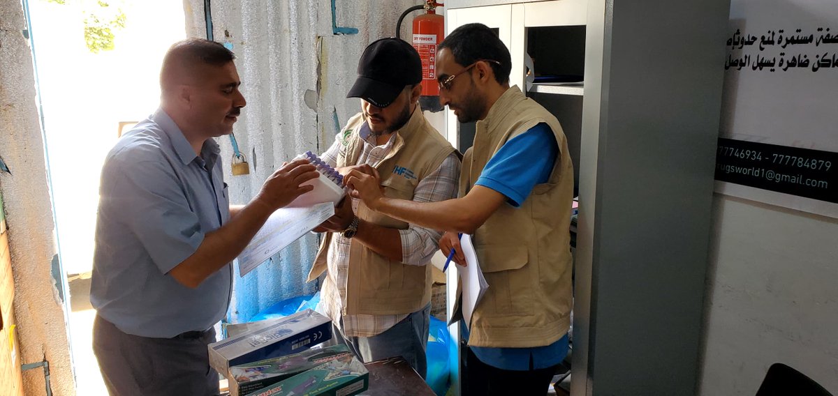 ygusswp's tweet image. With generous support from @YHF_Yemen,
@YGUSSWP delivered medical supplies to Al-Sahari Health Center in #Majzar – #Marib, enhancing the center’s capacity to respond to urgent health needs &amp;amp; improve patient care.
🩺📦
ygusswp.org/blog/procureme…
#Health @OCHAYemen @CBPFs