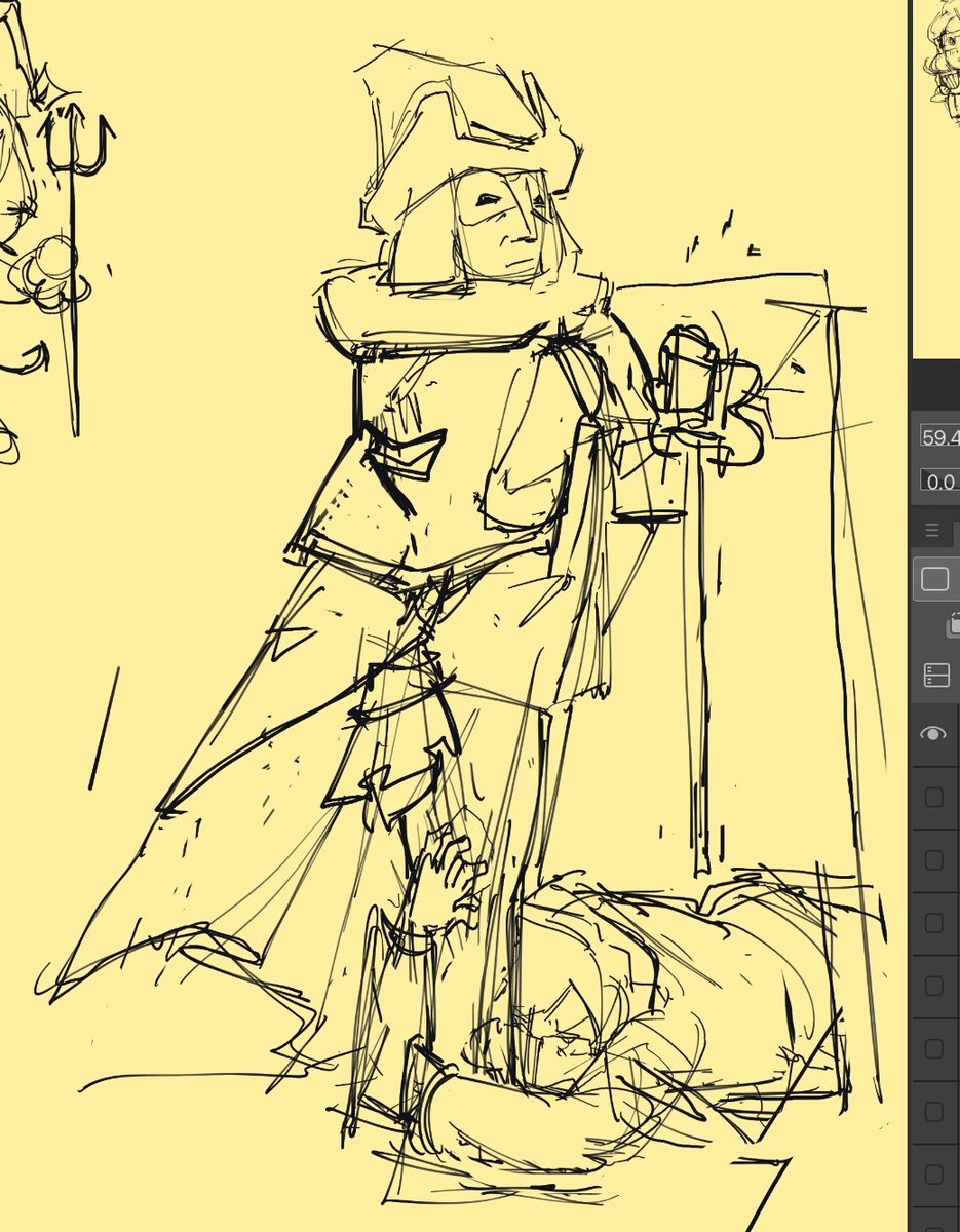 sacriou's tweet image. These were on the same canvas, I was trying to draw my favorites together lol