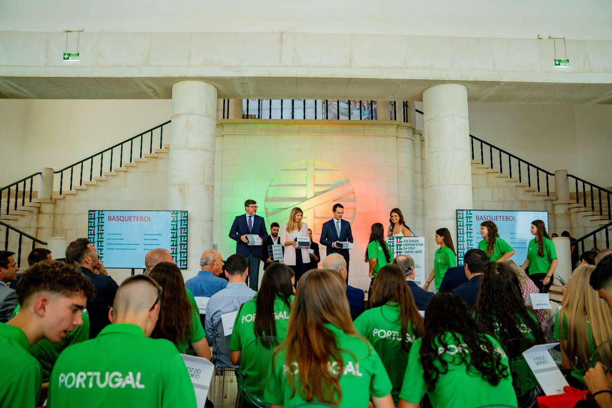 margaridalopes's tweet image. 🌍 Mais do que uma competição, os XII Jogos da CPLP são um espaço onde o desporto, a juventude e a cultura se cruzam para celebrar o que nos une: a língua, a história, os valores e, acima de tudo, um futuro que queremos construir juntos. Boa sorte a todos os atletas!