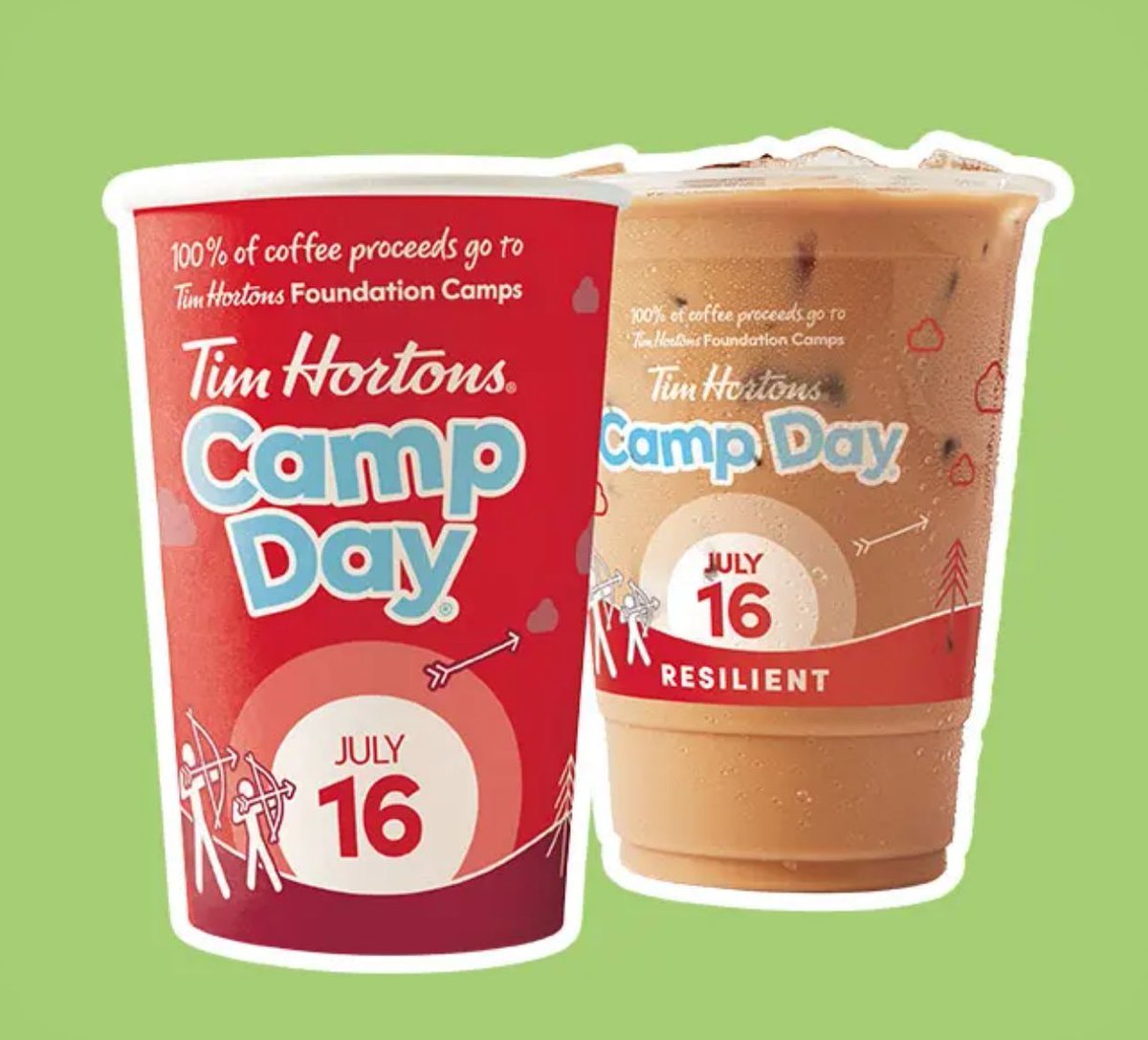 Ottawa’s MOVE 100 (@move100ottawa) on Twitter photo 🍩☕️ Camp Day is coming!
Tomorrow (July 16th) when you buy a Tims coffee, 100% of proceeds are donated to Tims Camps to help empower youth. 🫶
The bigger the coffee, the bigger the donation!
#Ottawa
<a href="/TimHortons/">Tim Hortons</a>
timscamps.com 🍩☕️ Camp Day is coming!
Tomorrow (July 16th) when you buy a Tims coffee, 100% of proceeds are donated to Tims Camps to help empower youth. 🫶
The bigger the coffee, the bigger the donation!
#Ottawa
<a href="/TimHortons/">Tim Hortons</a>
timscamps.com