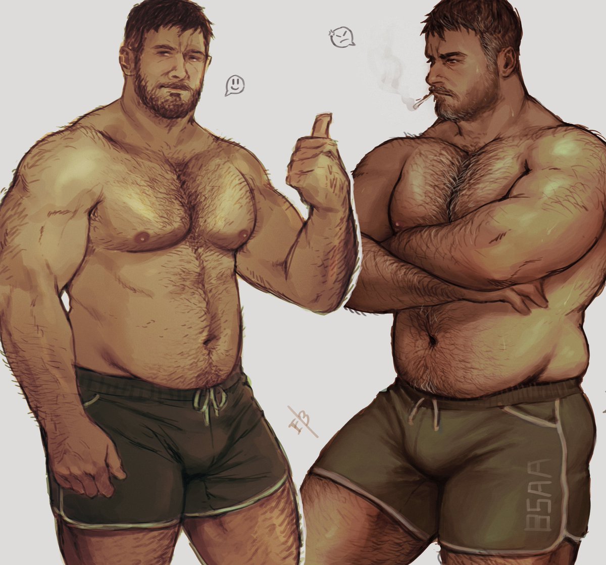 Recent Chris Redfield i drew :)